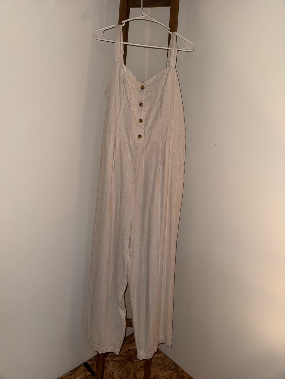 Striped jumpsuit
